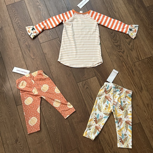 NWT Penelope plum three-piece fall set size 3 - Picture 7 of 7